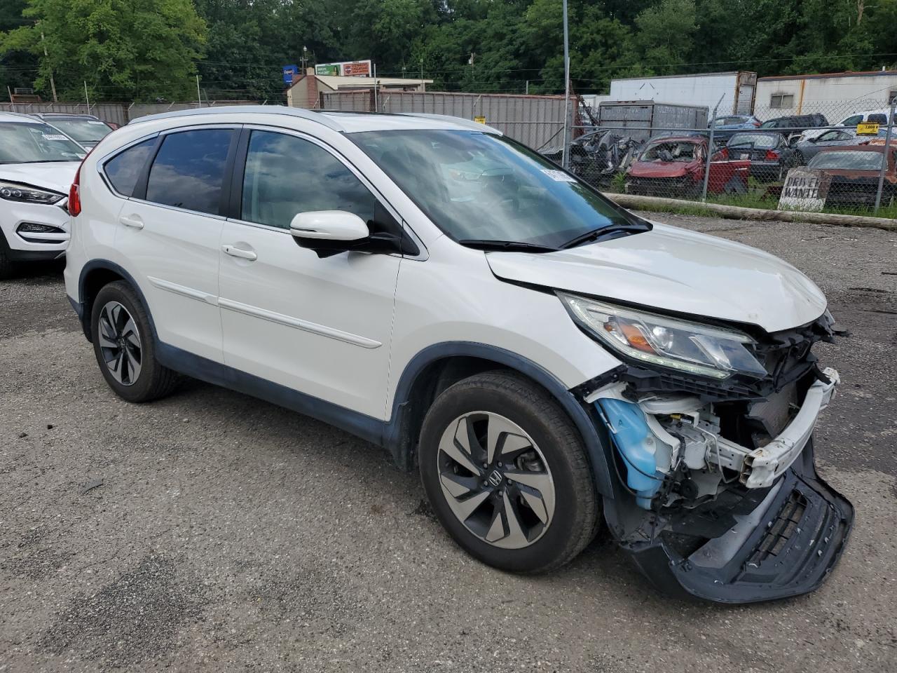 2015 Honda Cr-V Touring - Фото 4