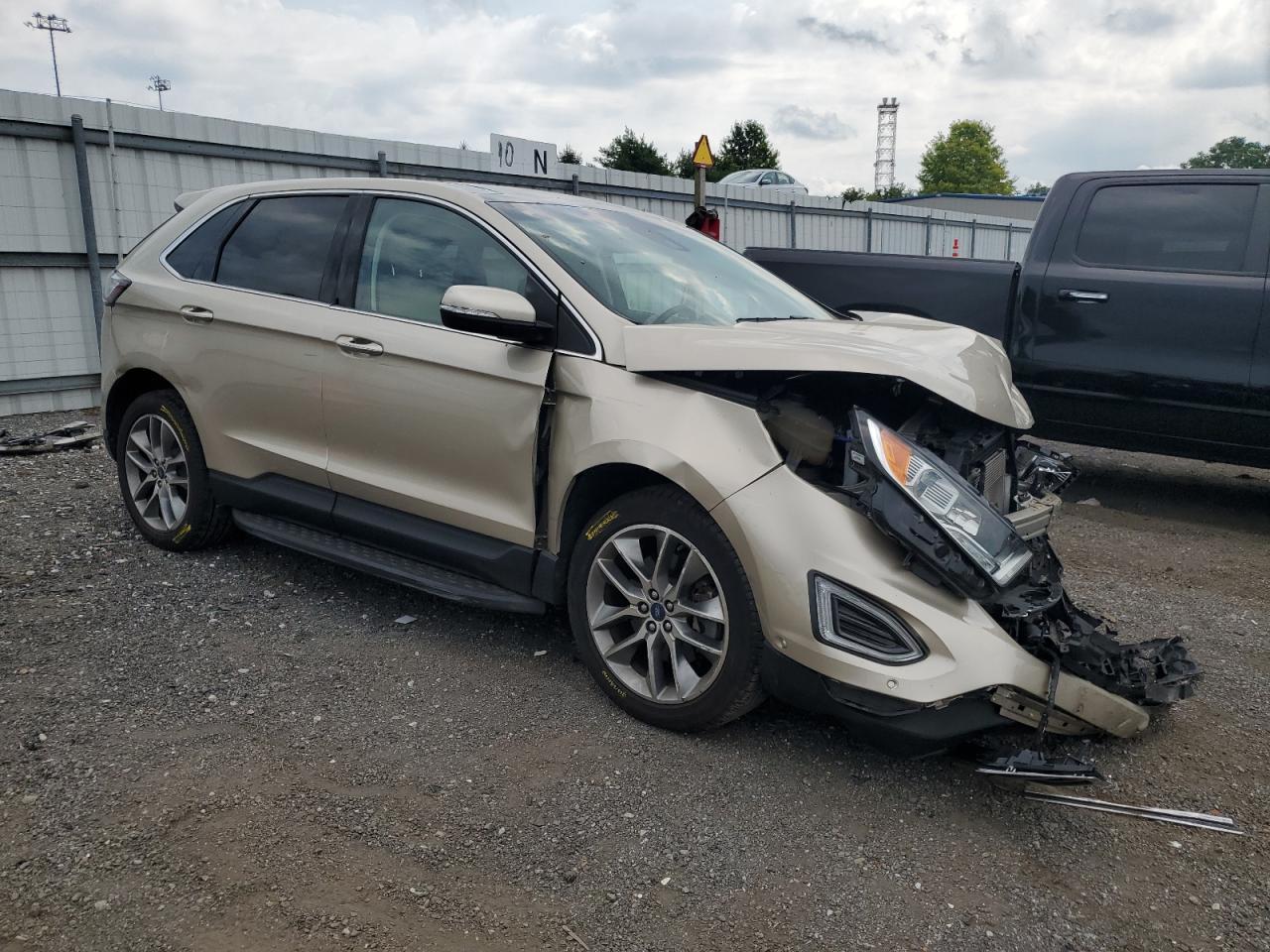 2017 Ford Edge Titanium - Фото 4