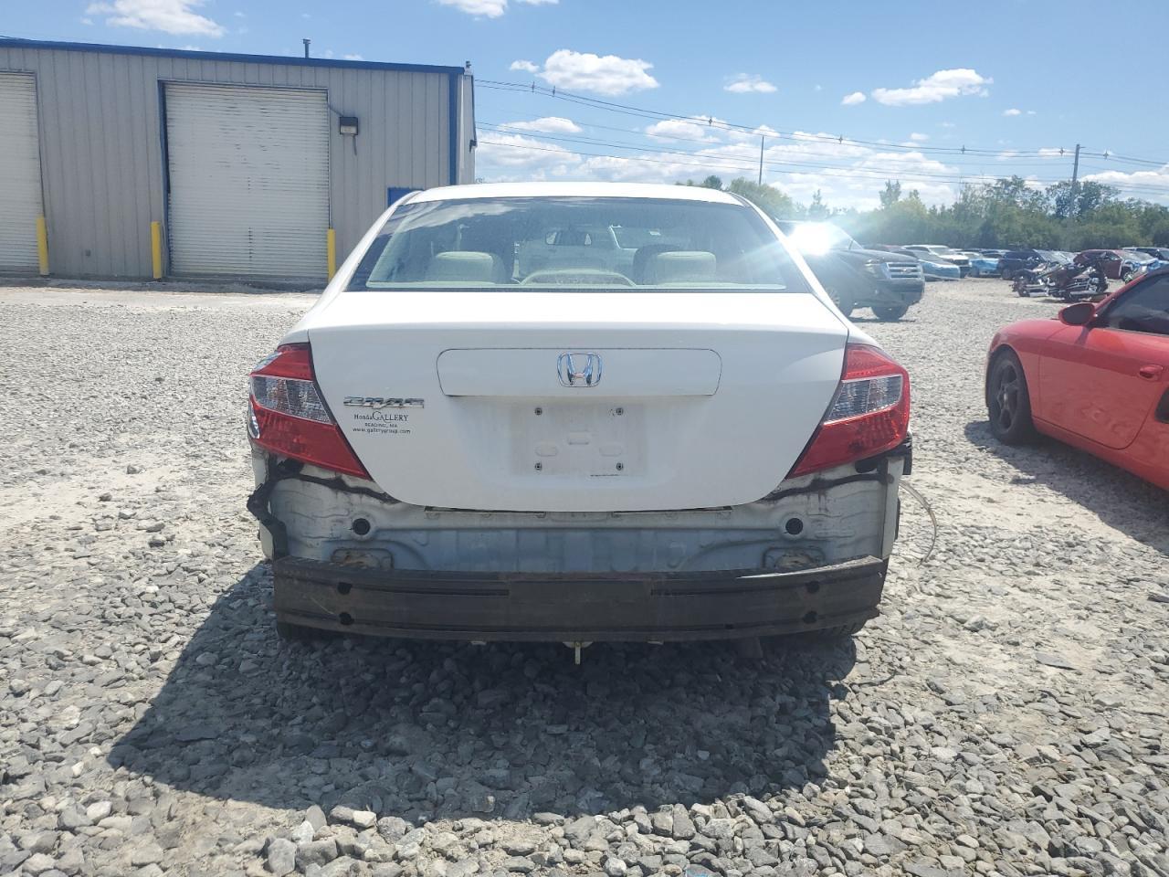 2012 Honda Civic Lx - Фото 6