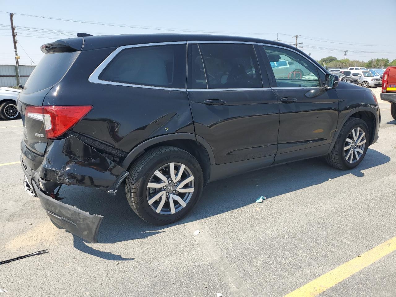 2021 Honda Pilot Exl - Фото 3
