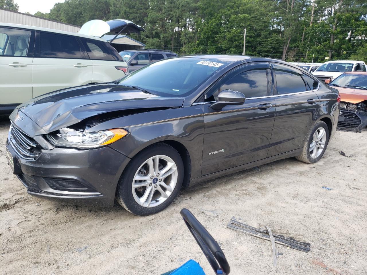 2018 Ford Fusion Se Hybrid