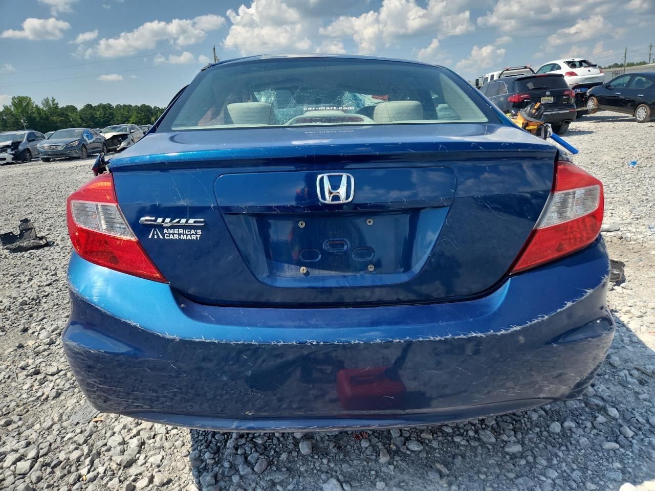 2012 Honda Civic Lx - Фото 6