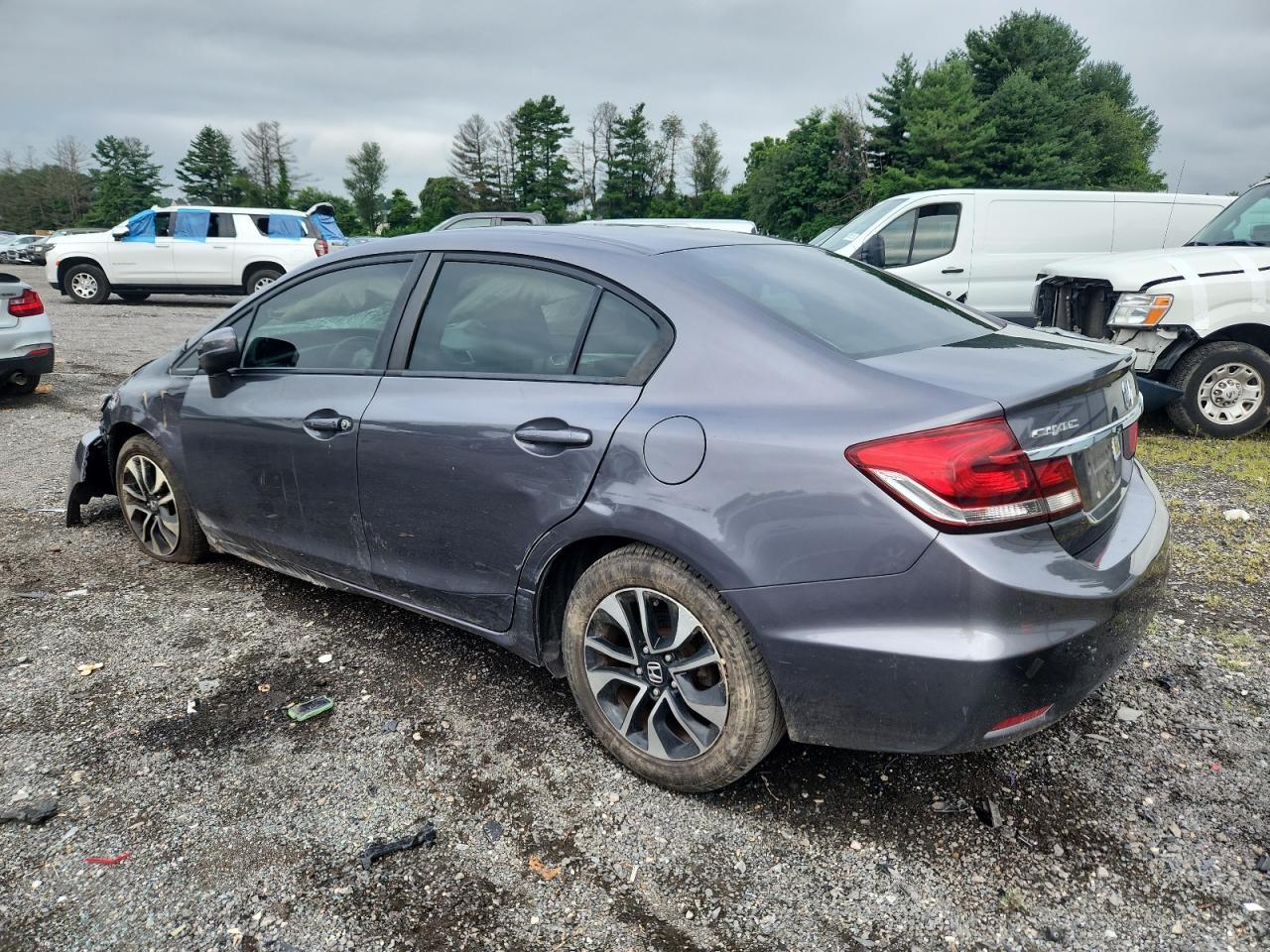 2015 Honda Civic Ex - Фото 2