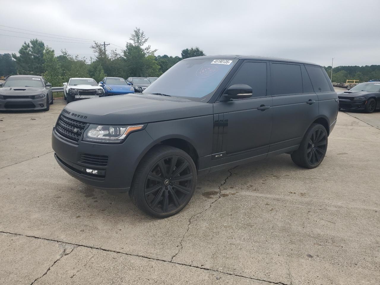 2015 Land Rover Range Rover Supercharged