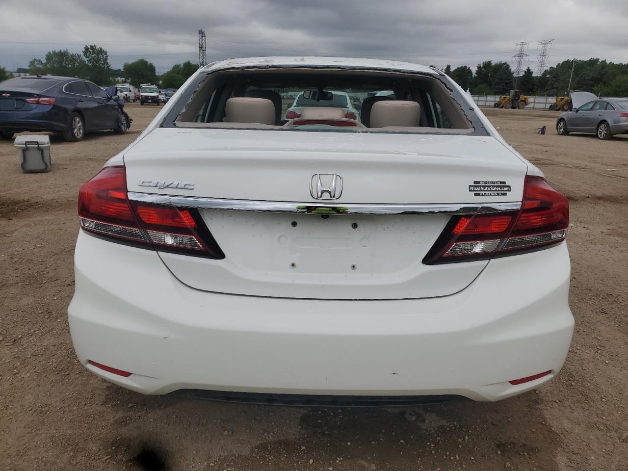 2013 Honda Civic Lx - Фото 6