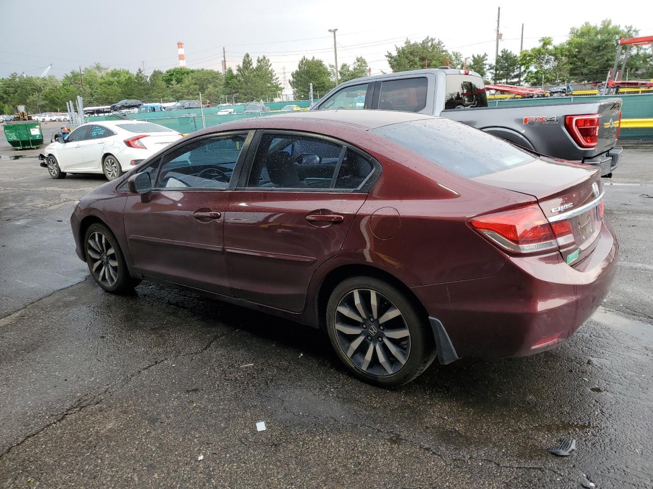 2015 Honda Civic Exl - Фото 2