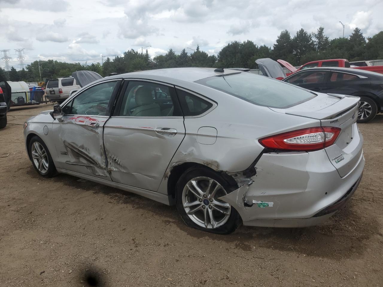 2015 Ford Fusion Titanium Phev - Фото 2