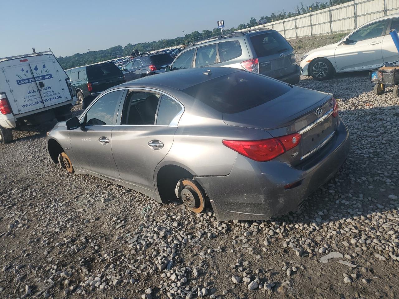2016 Infiniti Q50 Red Sport 400 - Image 2