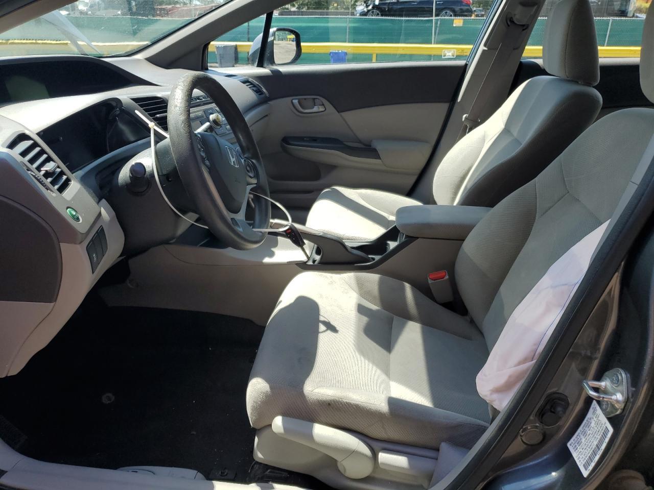 2012 Honda Civic Lx - Фото 7