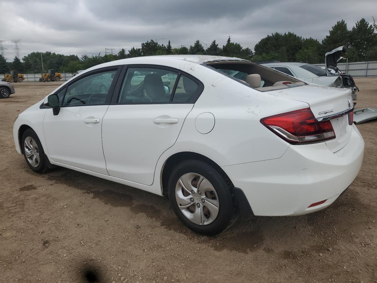 2013 Honda Civic Lx - Фото 2