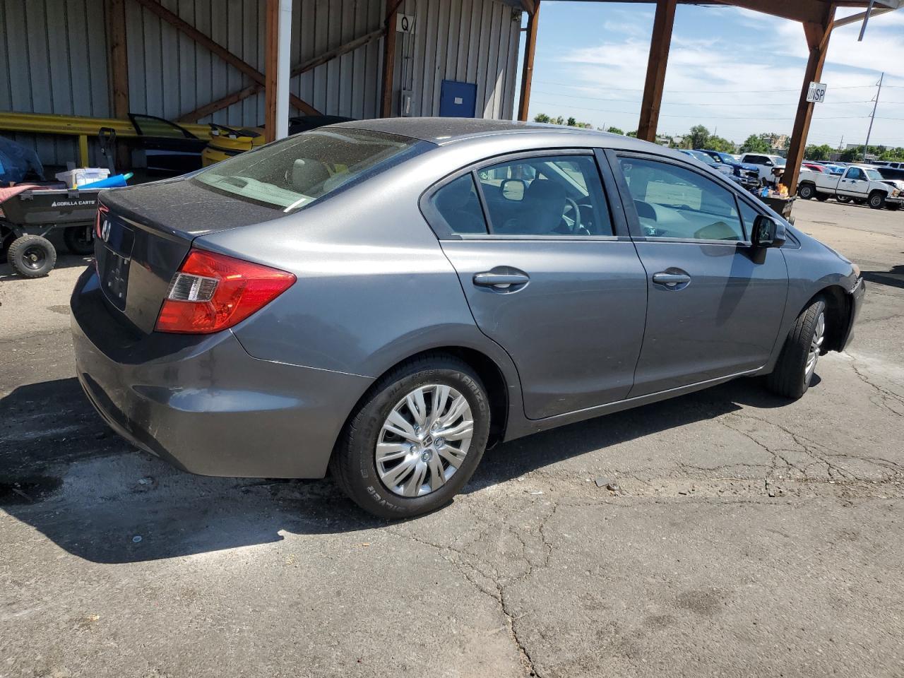 2012 Honda Civic Lx - Фото 3