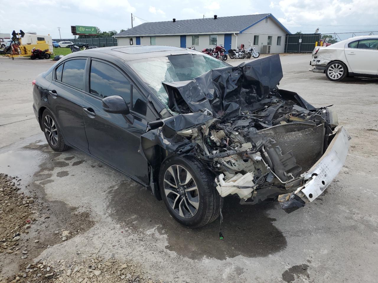 2013 Honda Civic Exl - Фото 4