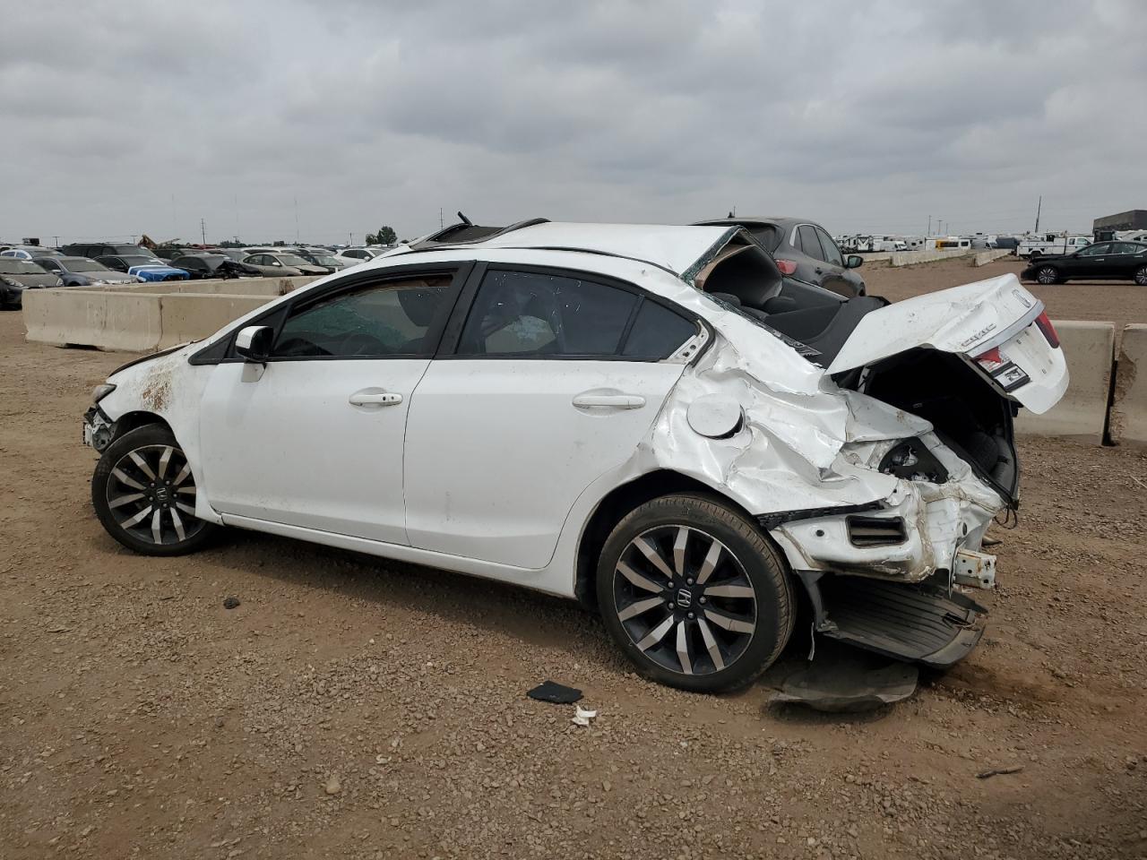 2015 Honda Civic Exl - Фото 2