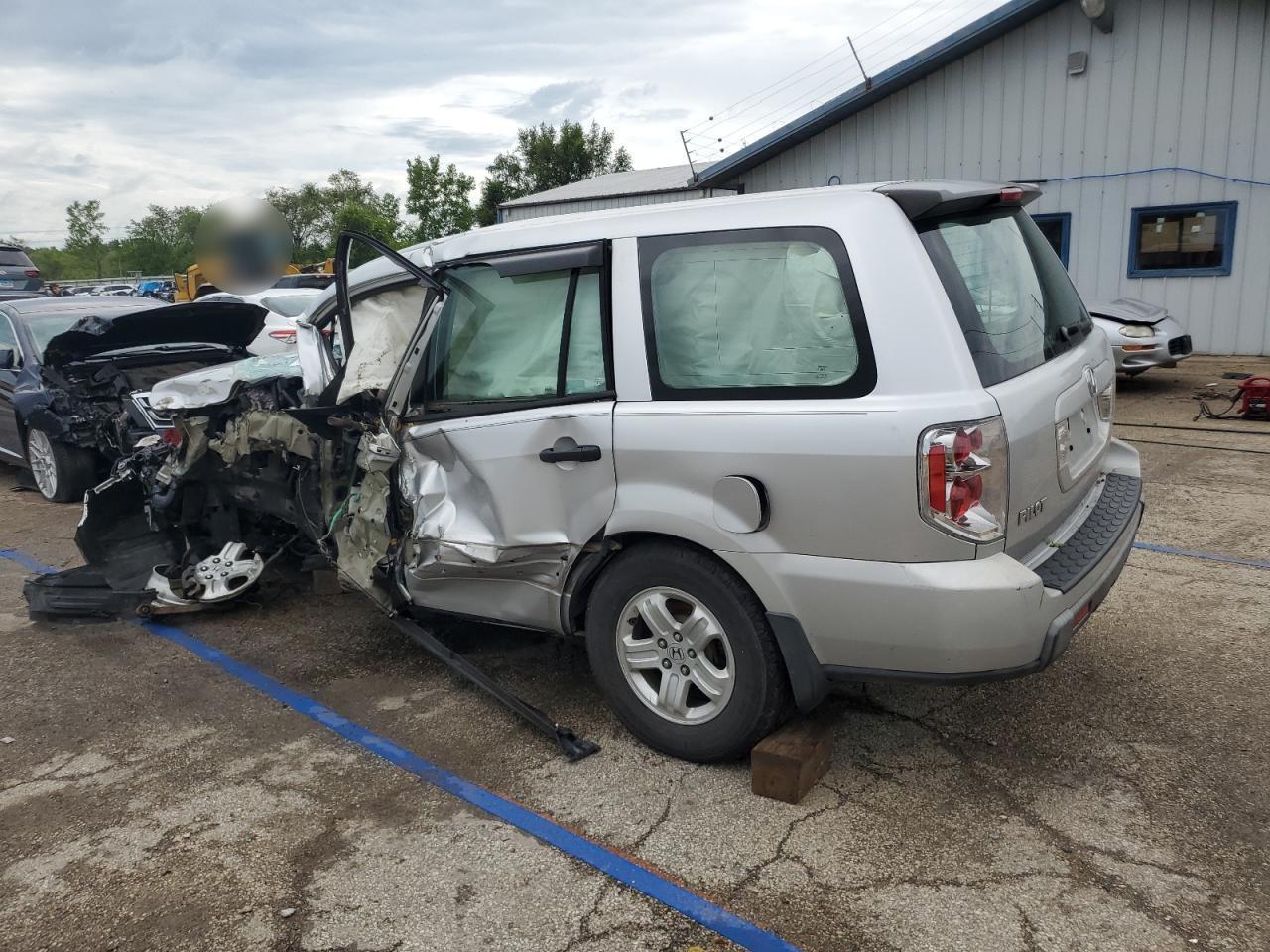 2007 Honda Pilot Lx - Фото 2