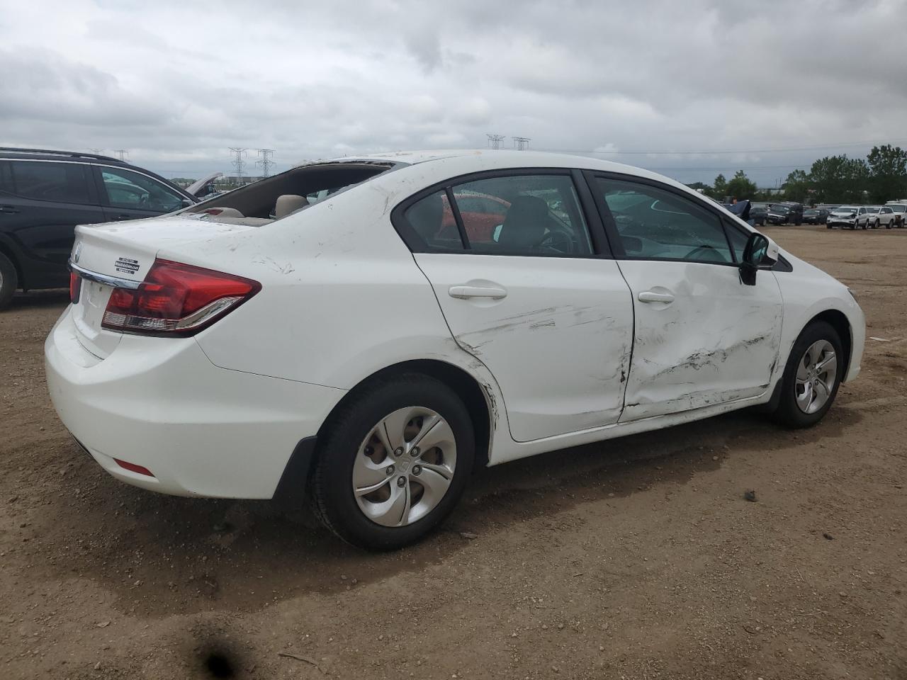 2013 Honda Civic Lx - Фото 3