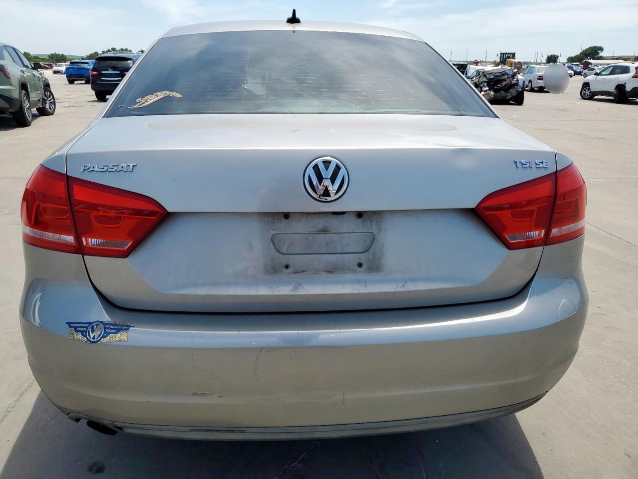 2014 Volkswagen Passat Se - Фото 6