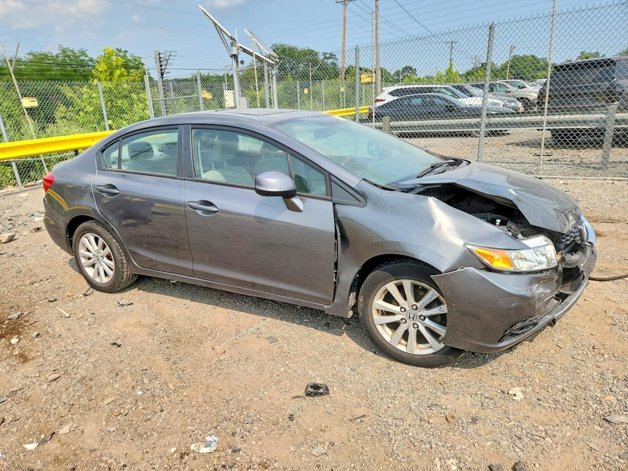 2012 Honda Civic Ex - Фото 4