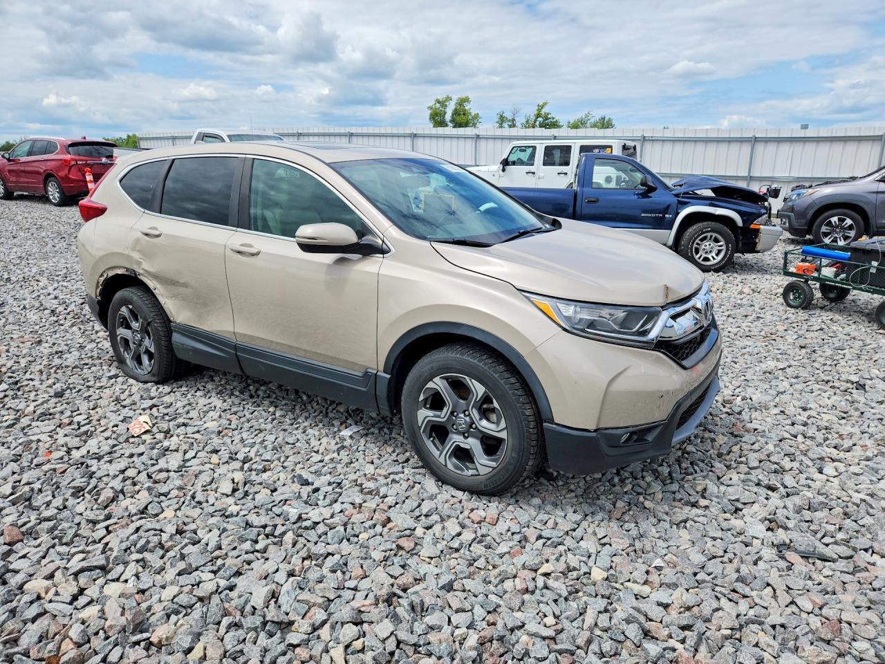 2017 Honda Cr-V Exl - Фото 4