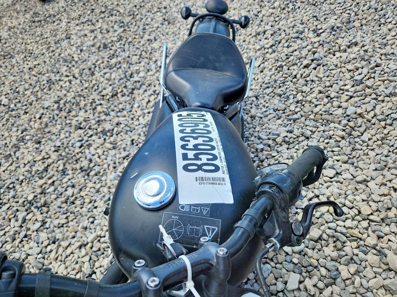 2019 Triumph Motorcycle Bonneville Bobber Black - Фото 5