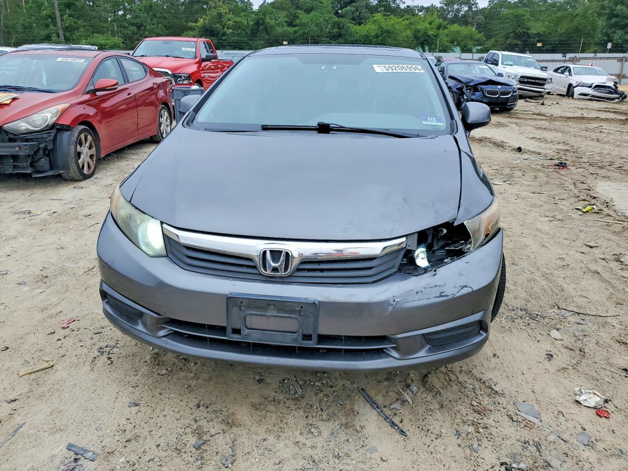 2012 Honda Civic Ex - Фото 5