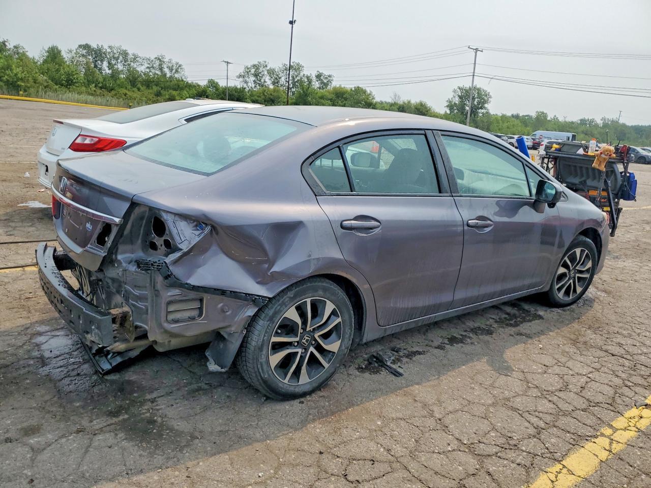 2015 Honda Civic Ex - Фото 3