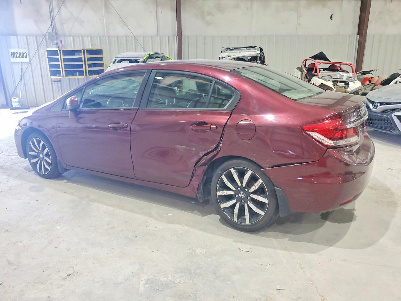 2015 Honda Civic Exl - Фото 2