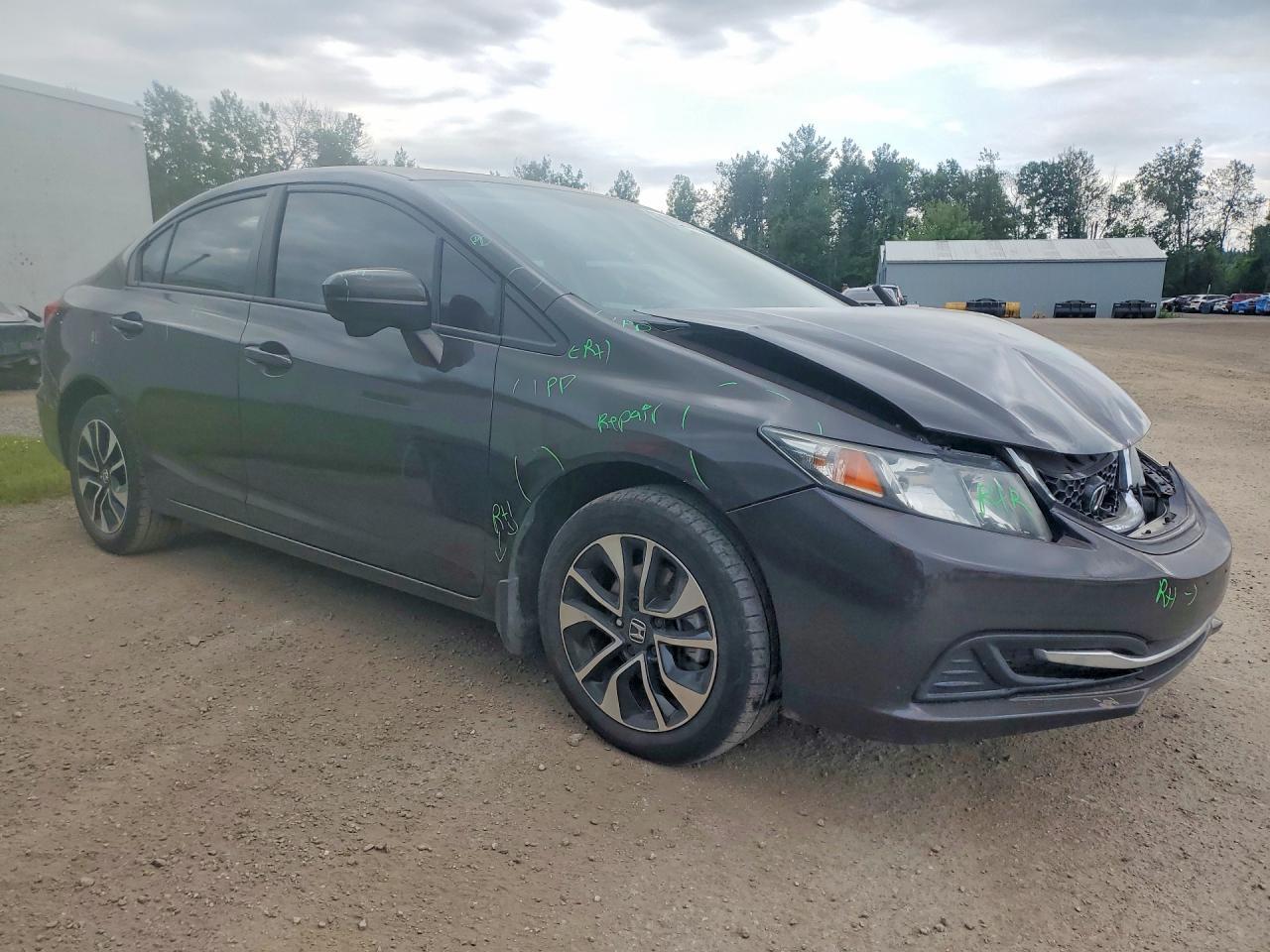 2014 Honda Civic Lx - Фото 4