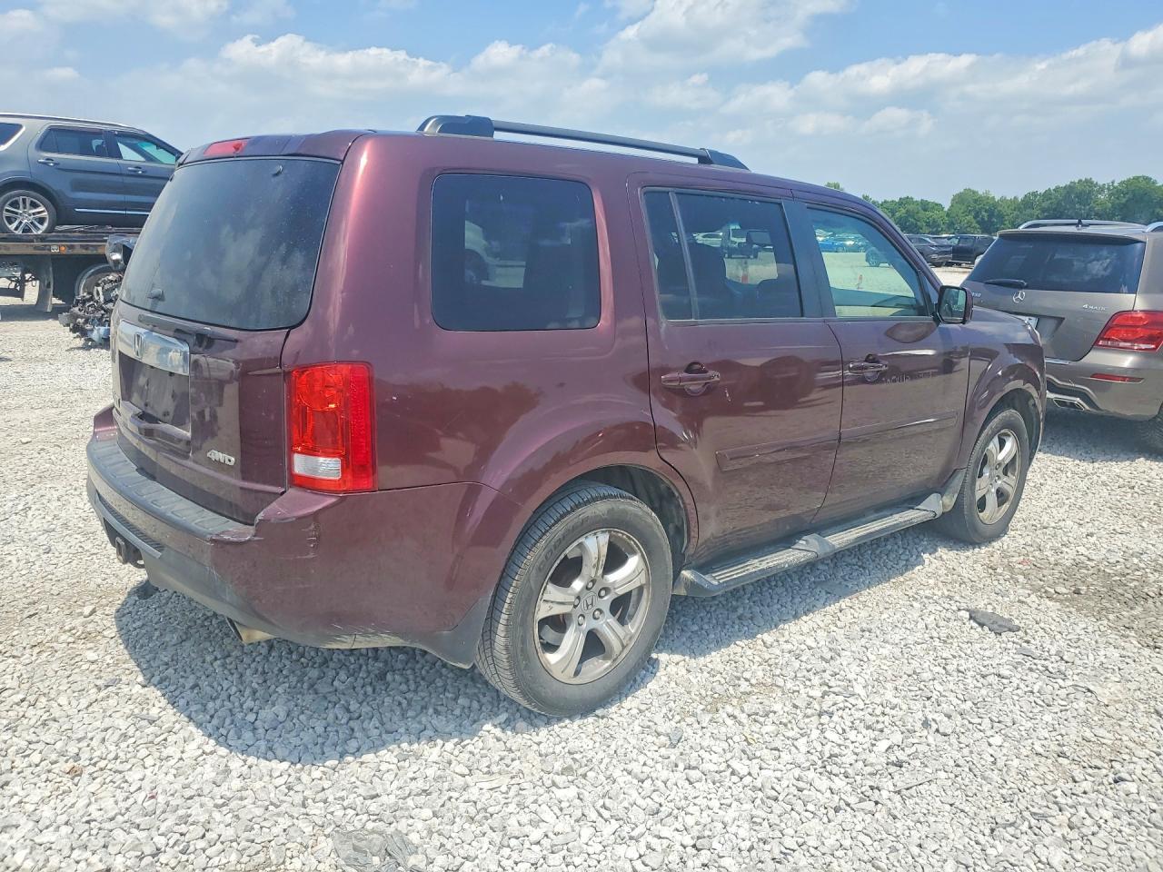 2012 Honda Pilot Exl - Фото 3