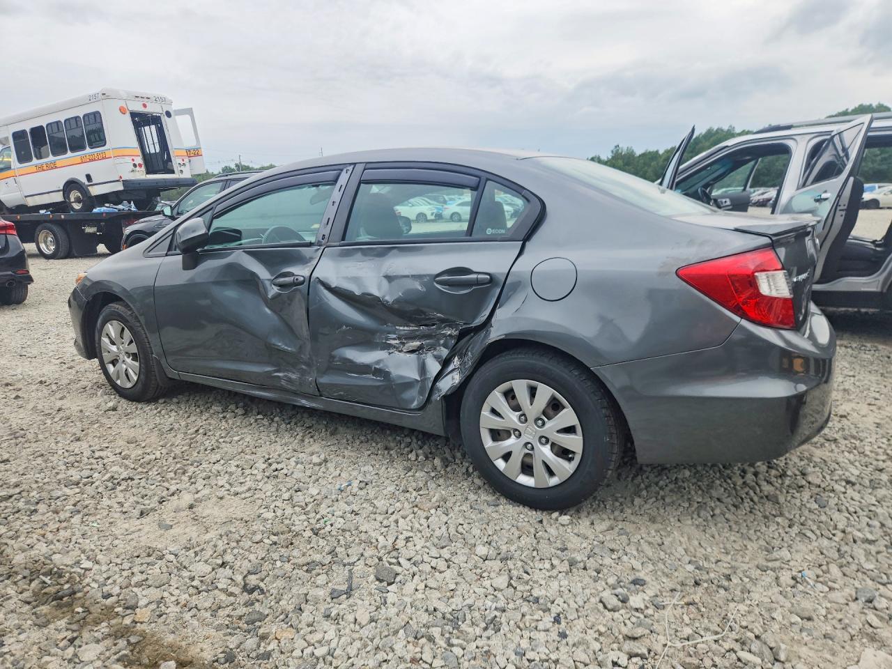 2012 Honda Civic Lx - Фото 2