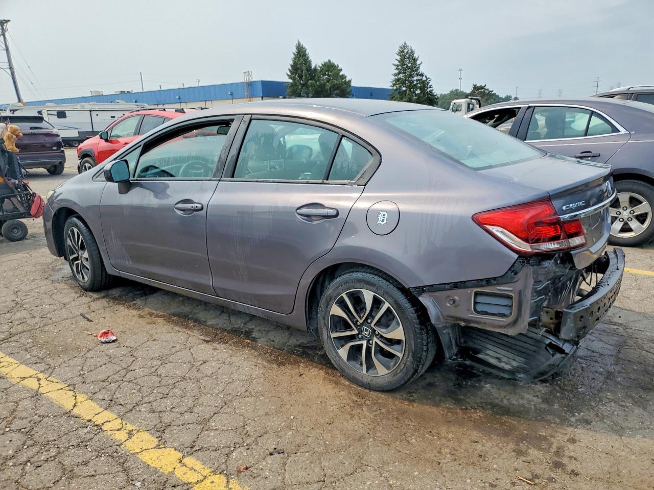 2015 Honda Civic Ex - Фото 2