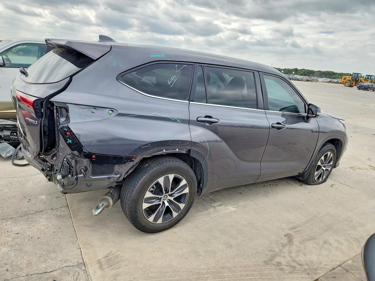 2023 Toyota Highlander Hybrid Xle - Фото 3