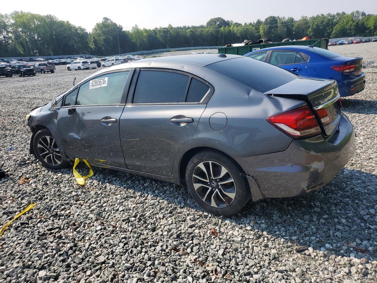 2013 Honda Civic Ex - Фото 2