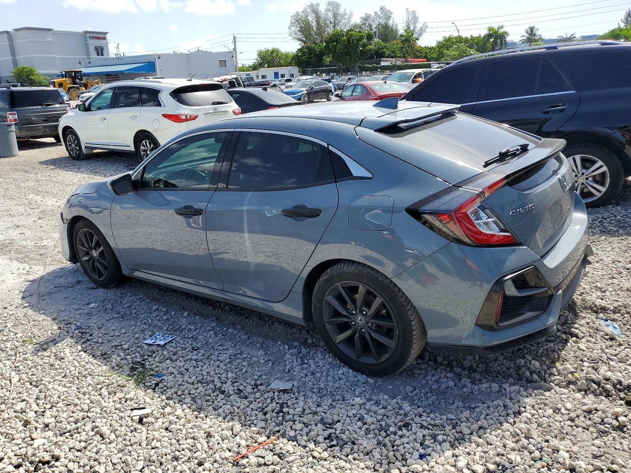 2021 Honda Civic Ex - Фото 2