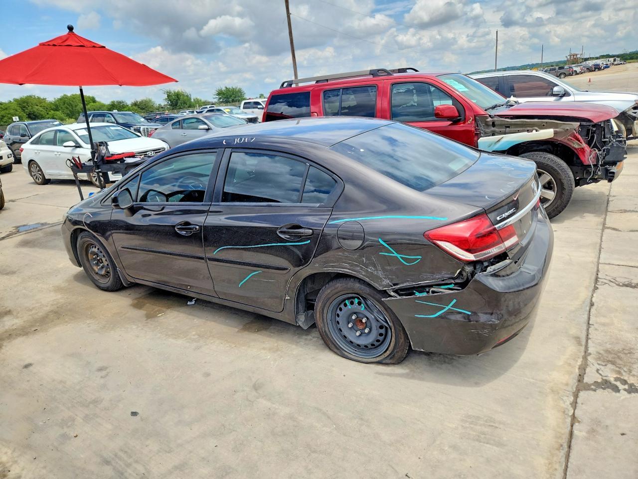 2013 Honda Civic Lx - Фото 2