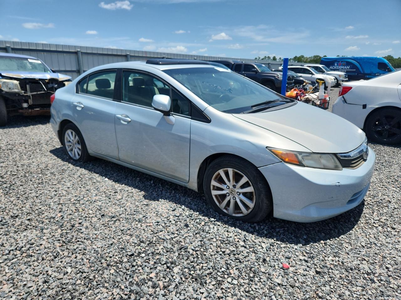 2012 Honda Civic Ex - Фото 4