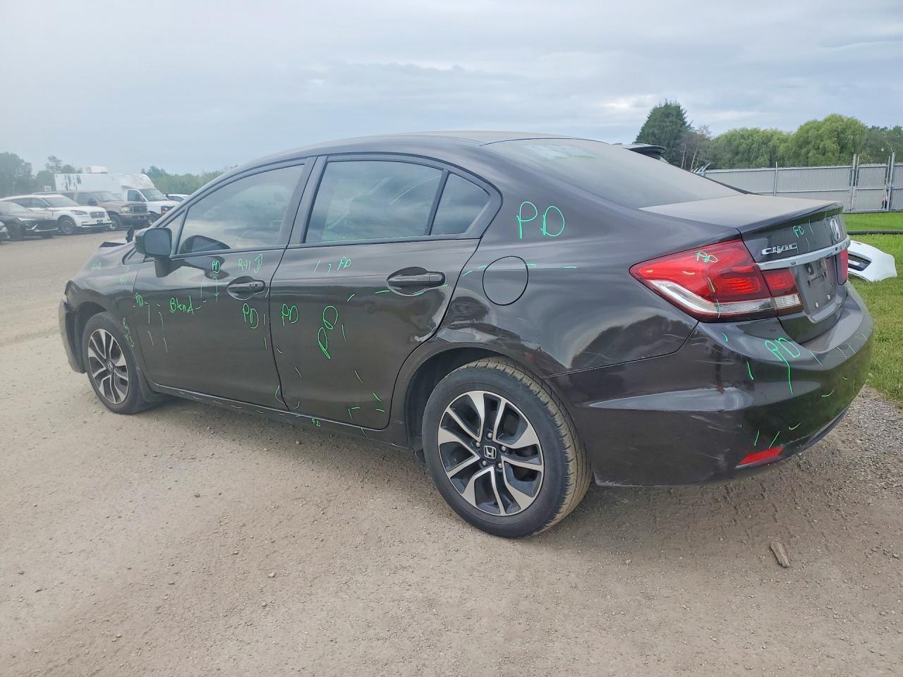 2014 Honda Civic Lx - Фото 2