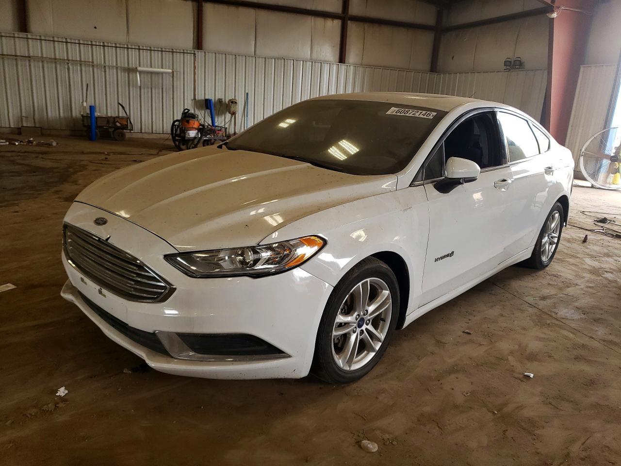 2018 Ford Fusion Se Hybrid