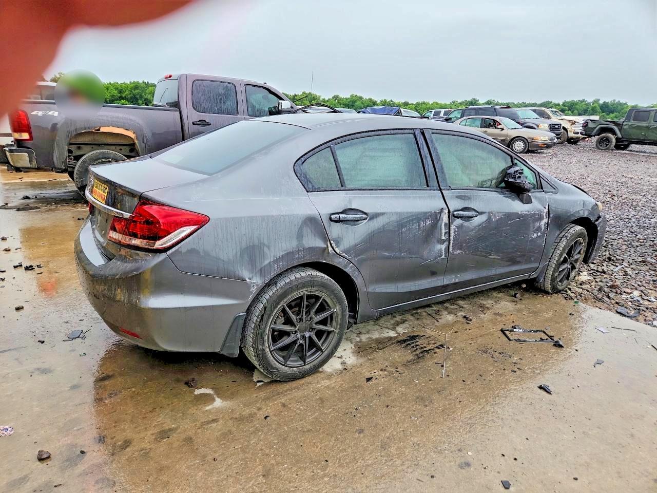 2013 Honda Civic Ex - Фото 3