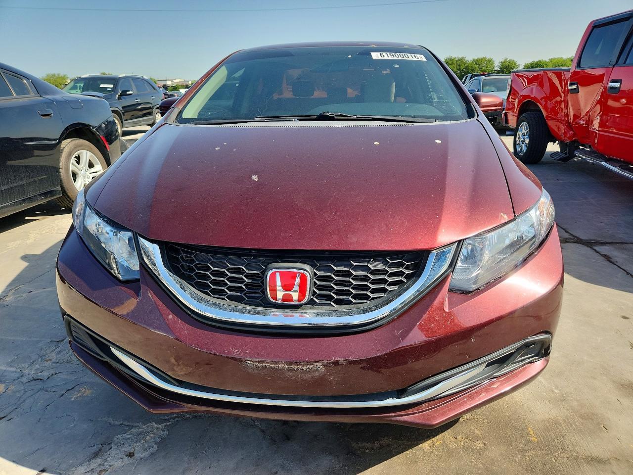 2014 Honda Civic Lx - Фото 5