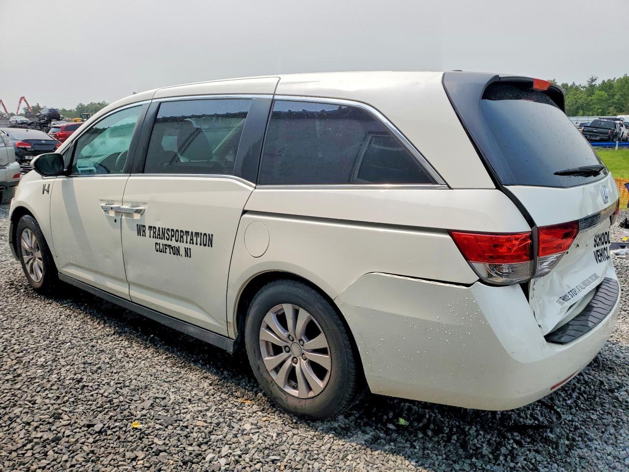 2015 Honda Odyssey Exl - Фото 2