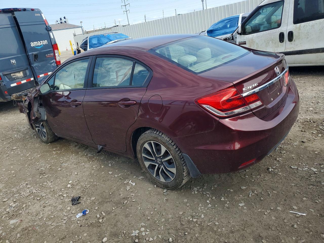 2015 Honda Civic Ex - Image 2