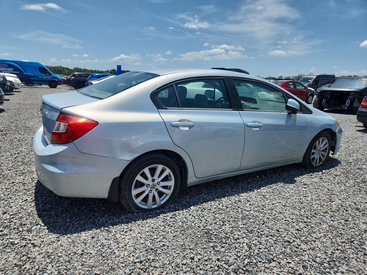 2012 Honda Civic Ex - Фото 3