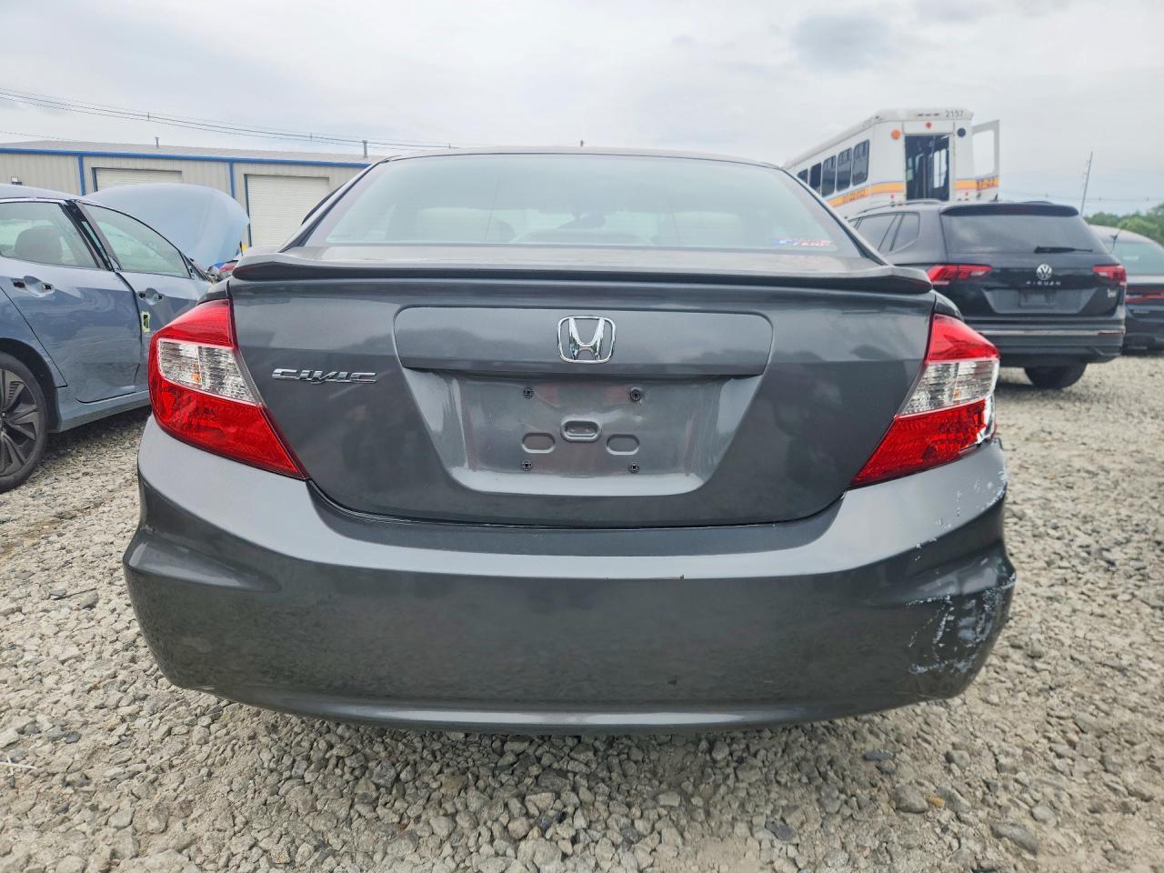 2012 Honda Civic Lx - Фото 6