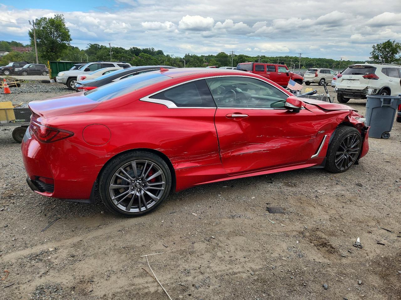 2017 Infiniti Q60 Red Sport 400 - Image 3
