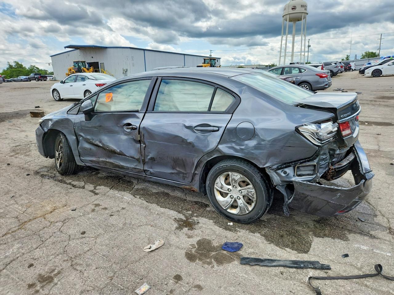 2013 Honda Civic Lx - Фото 2