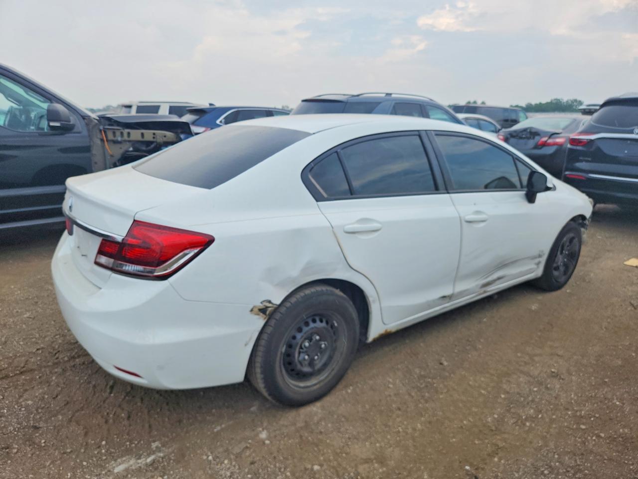2013 Honda Civic Lx - Фото 3