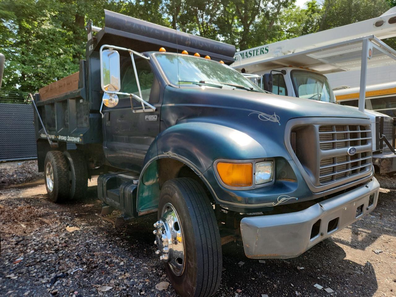 2000 Ford F650 Super Duty Dump Truck - Фото 4