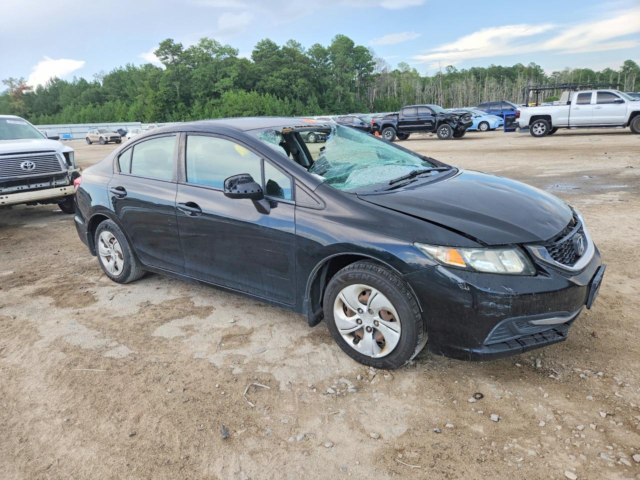 2013 Honda Civic Lx - Фото 4