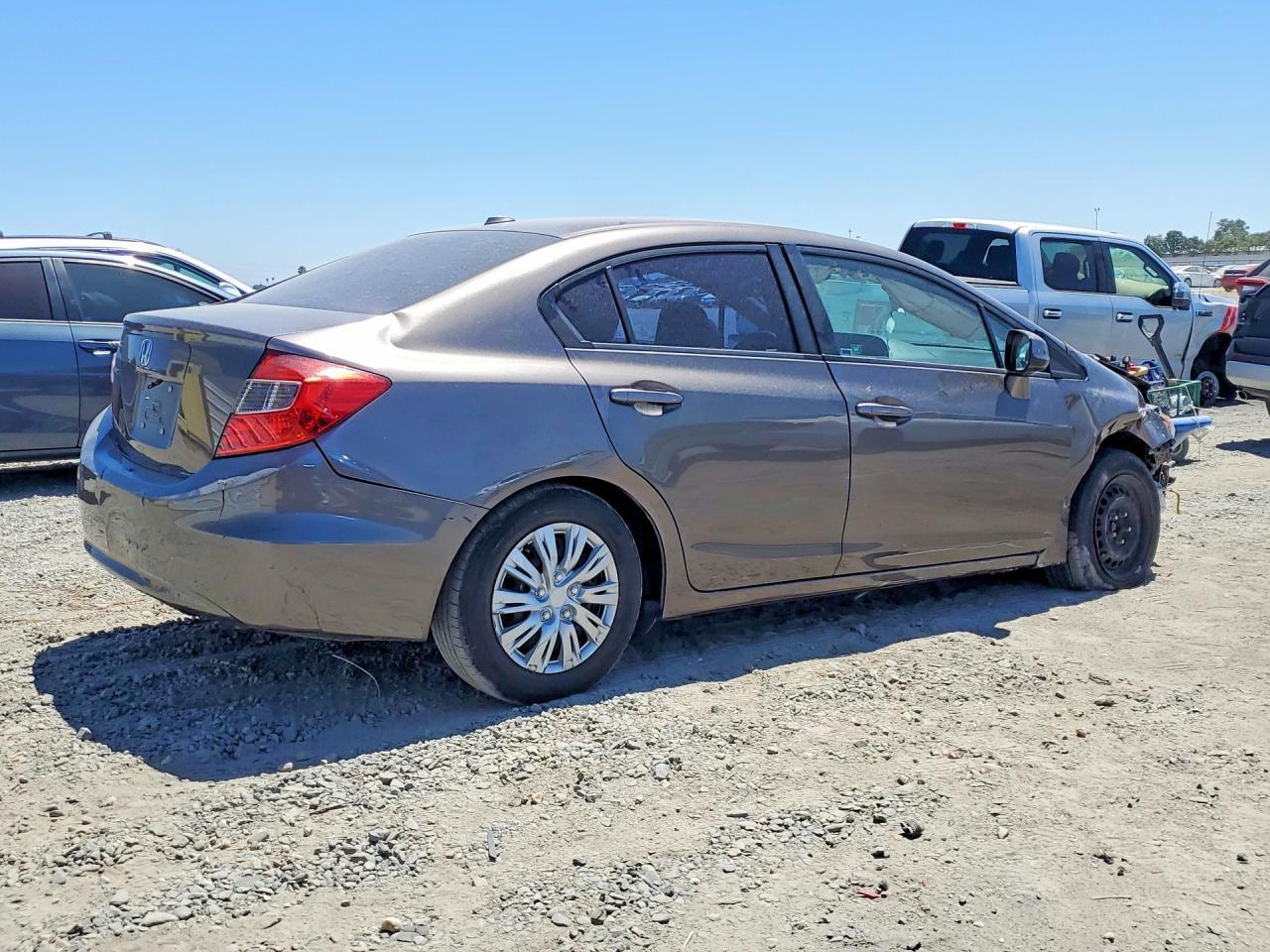 2012 Honda Civic Ex - Фото 3