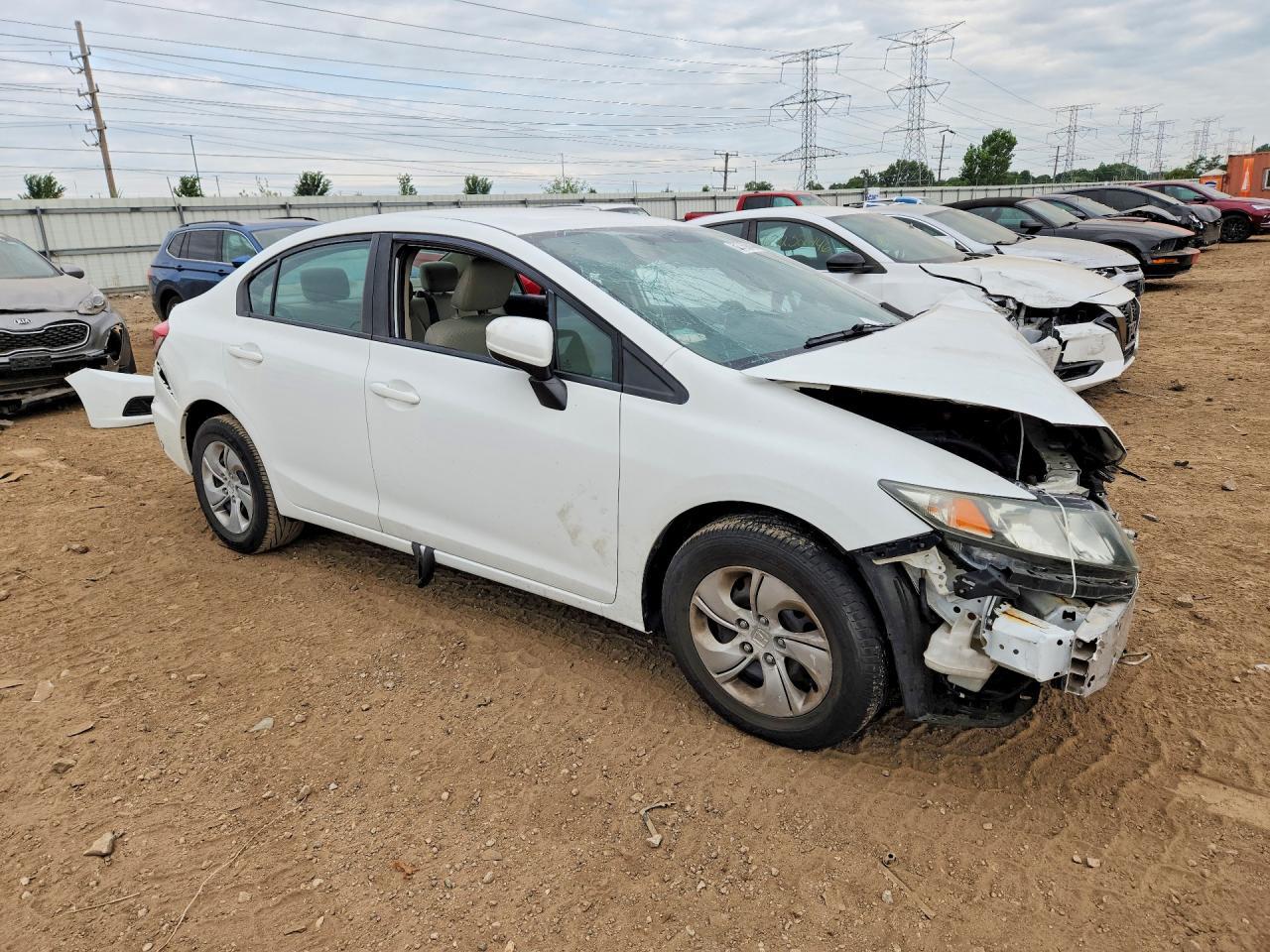 2014 Honda Civic Lx - Фото 4